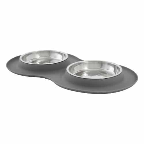 Frisco Double Stainless Steel Pet Bowl